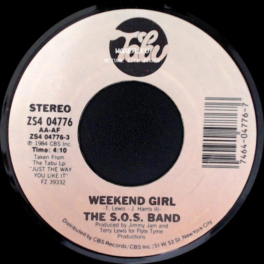 The S.O.S. Band - Weekend Girl / Feeling side A