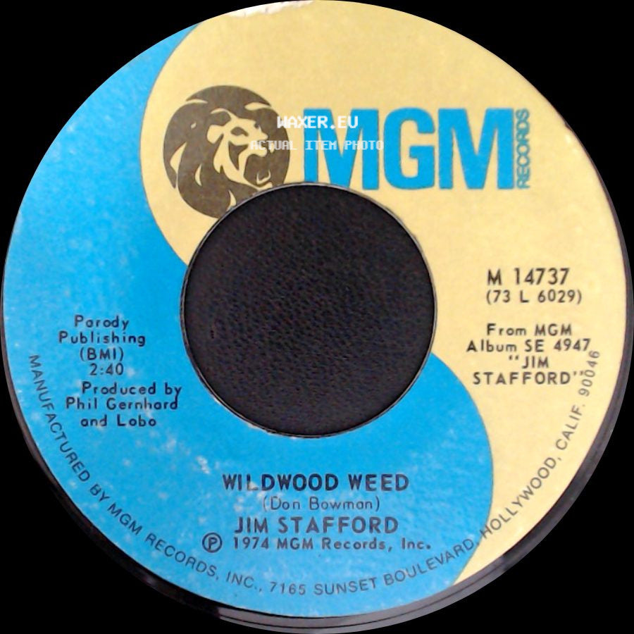 Jim Stafford - Wildwood Weed / The Last Chant side A