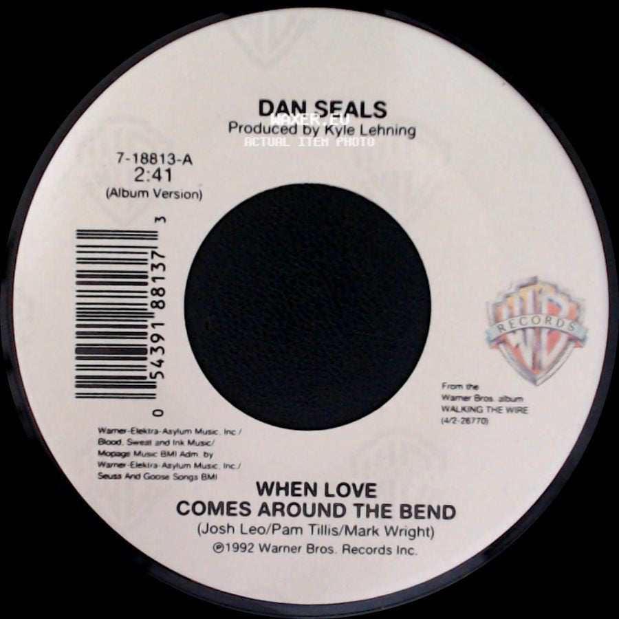 Dan Seals - Sweet Little Shoe / When Love Comes Around The Bend side B