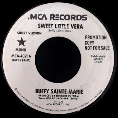 Buffy Sainte-Marie - Sweet Little Vera / Sweet Little Vera side A
