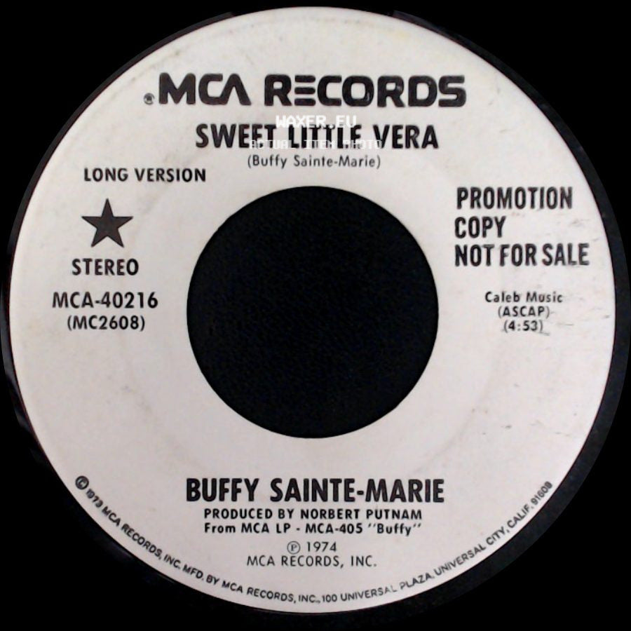 Buffy Sainte-Marie - Sweet Little Vera / Sweet Little Vera side B