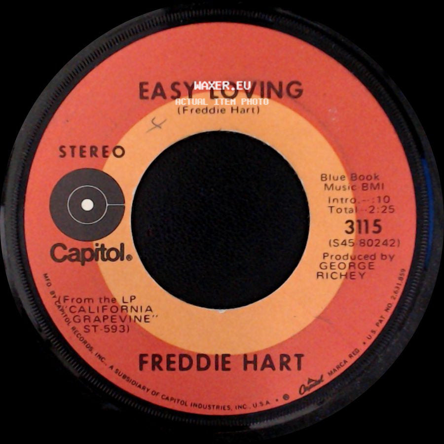 Freddie Hart - Easy Loving / Brother Bluebird side A