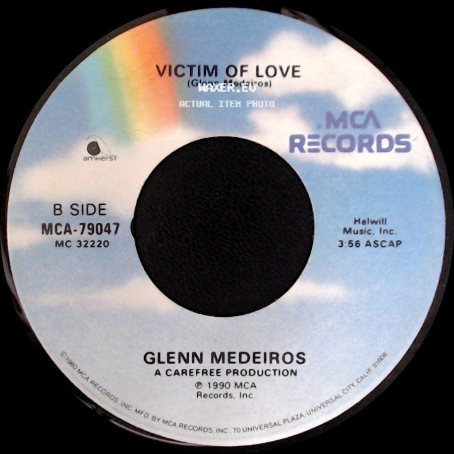 Glenn Medeiros - She Ain't Worth It (Featuring Bobby Brown) / Victim Of Love side B