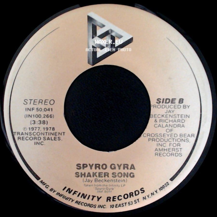Spyro Gyra - Jubilee / Shaker Song side B