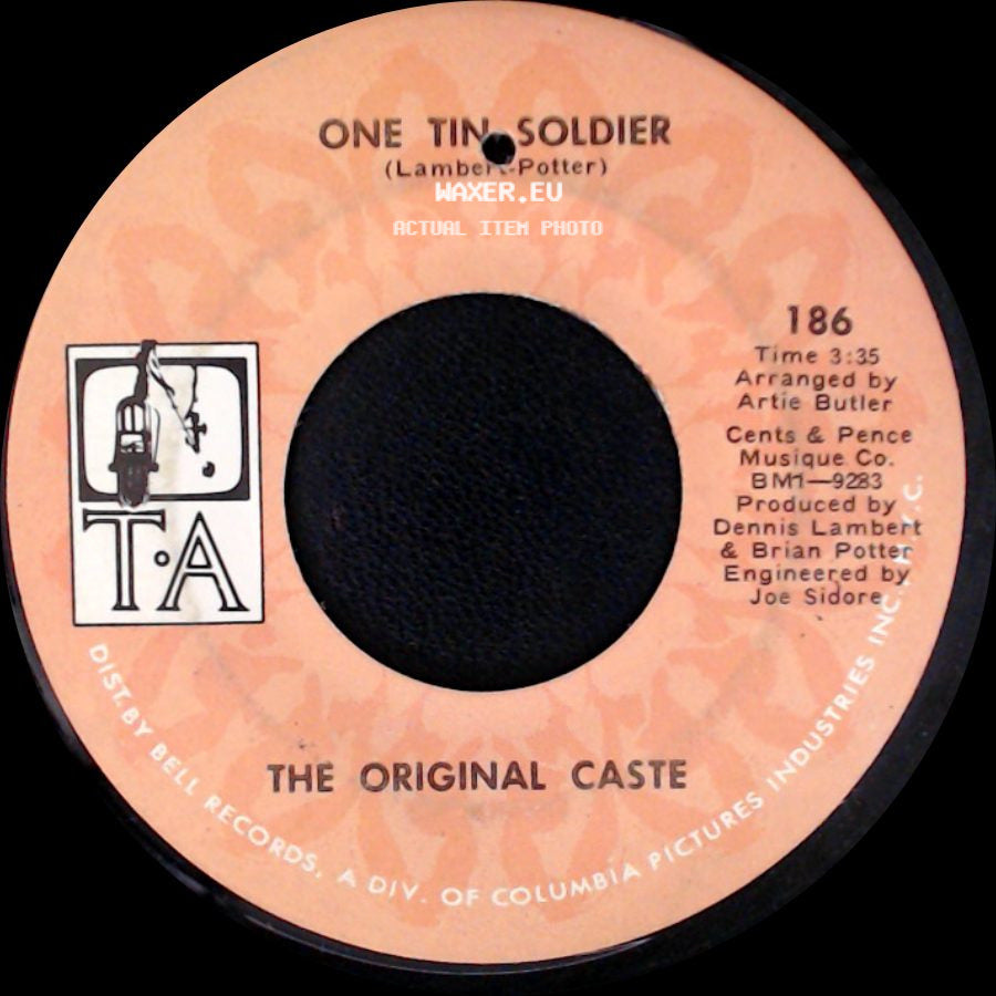 The Original Caste - Live For Tomorrow / One Tin Soldier side B