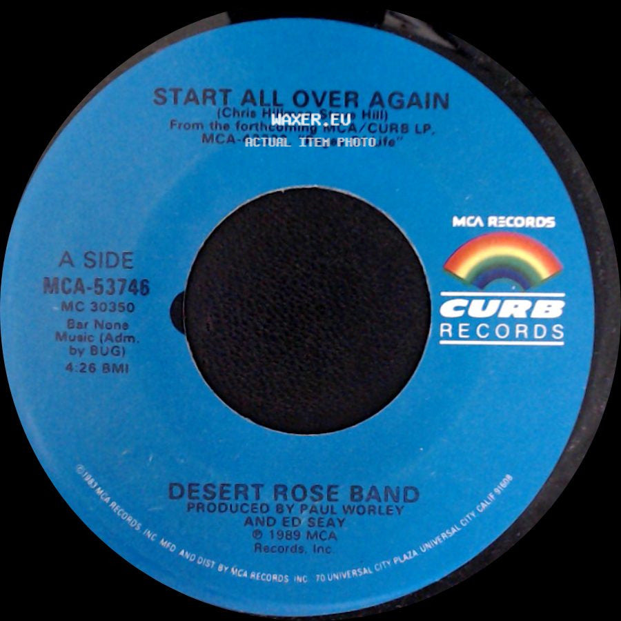 Desert Rose Band - Start All Over Again / Fooled Again side A