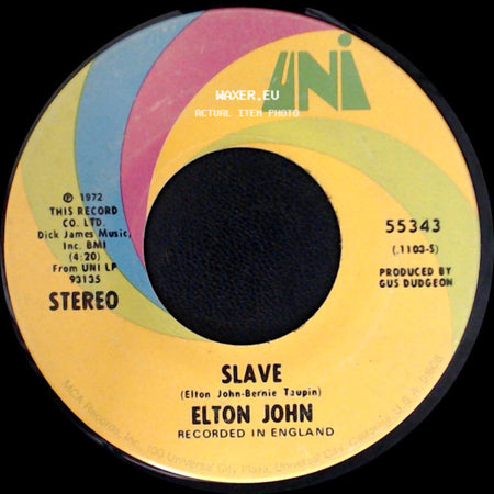 Elton John - Honky Cat / Slave side B