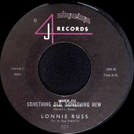 Lonnie Russ - Something Old, Something New / My Wife Can't Cook side A