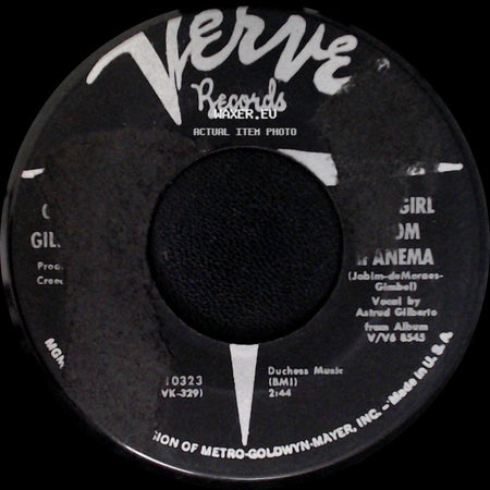 Astrud Gilberto / Stan Getz - The Girl From Ipanema / Blowin' In The Wind side A