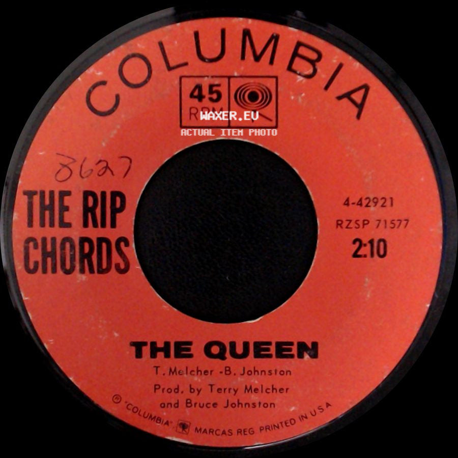 The Rip Chords - The Queen / Hey Little Cobra side A