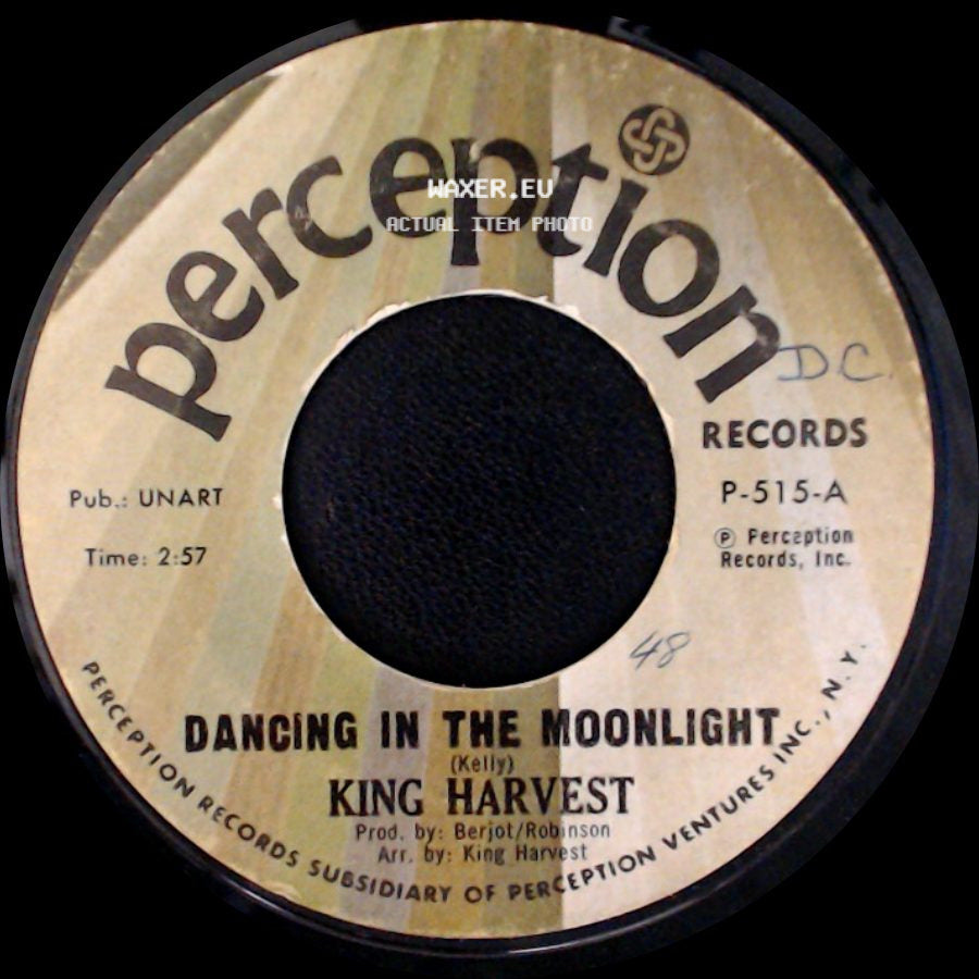 King Harvest - Marty And The Captain / Dancing In The Moonlight side B