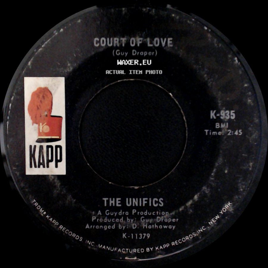 The Unifics - Court Of Love / Which One Should I Choose side A