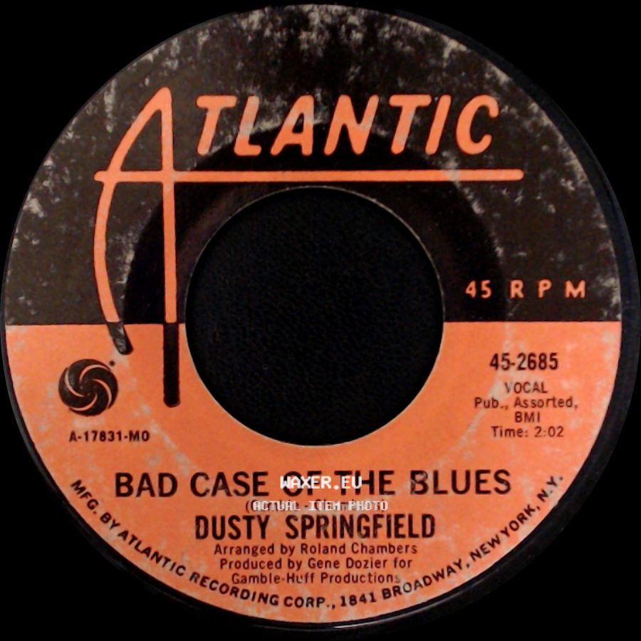 Dusty Springfield - Bad Case Of The Blues / Brand New Me side A