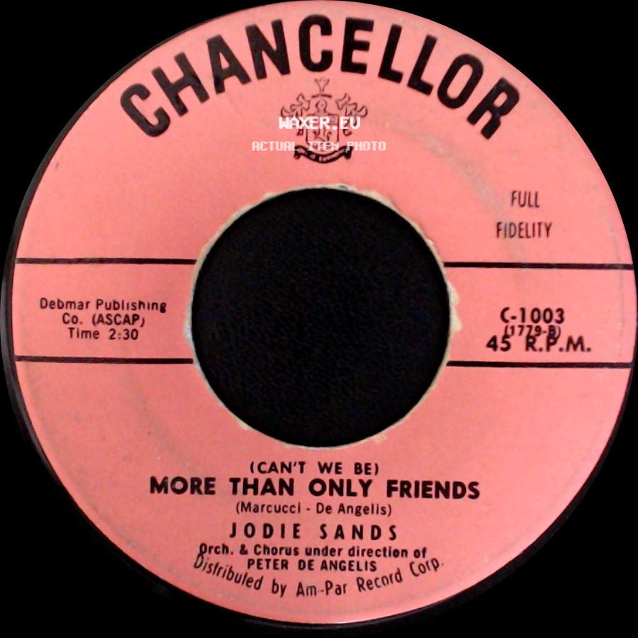 Jodie Sands - (Can't We Be) More Than Only Friends / With All My Heart side A