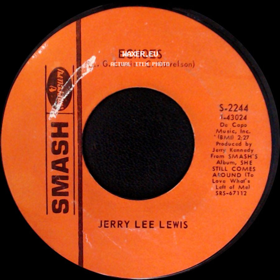 Jerry Lee Lewis - She Even Woke Me Up To Say Goodbye / Echoes side B