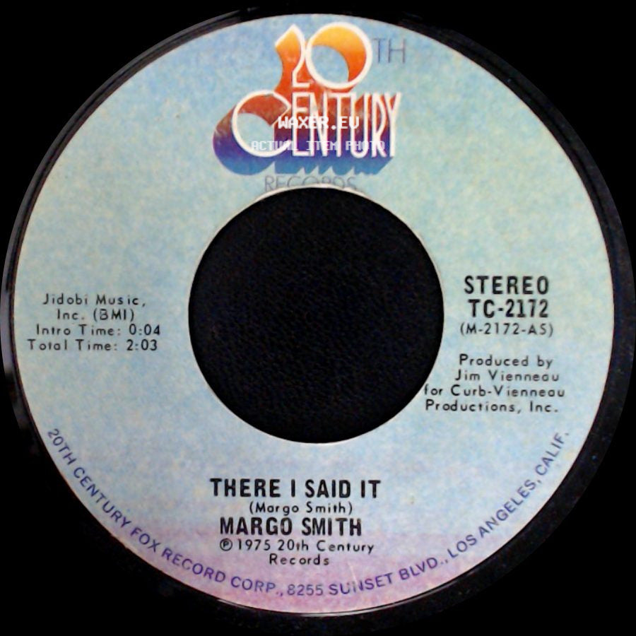 Margo Smith - There I Said It / Hurt Me Twice side A