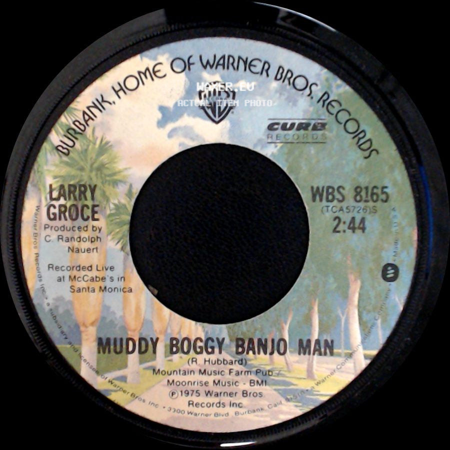 Larry Groce - Junk Food Junkie / Muddy Boggy Banjo Man side B
