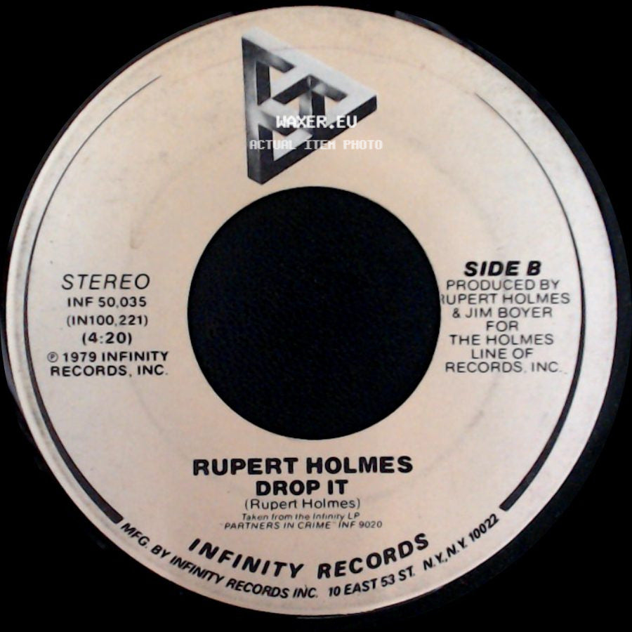 Rupert Holmes - Escape (The Pina Colada Song) / Drop It side B
