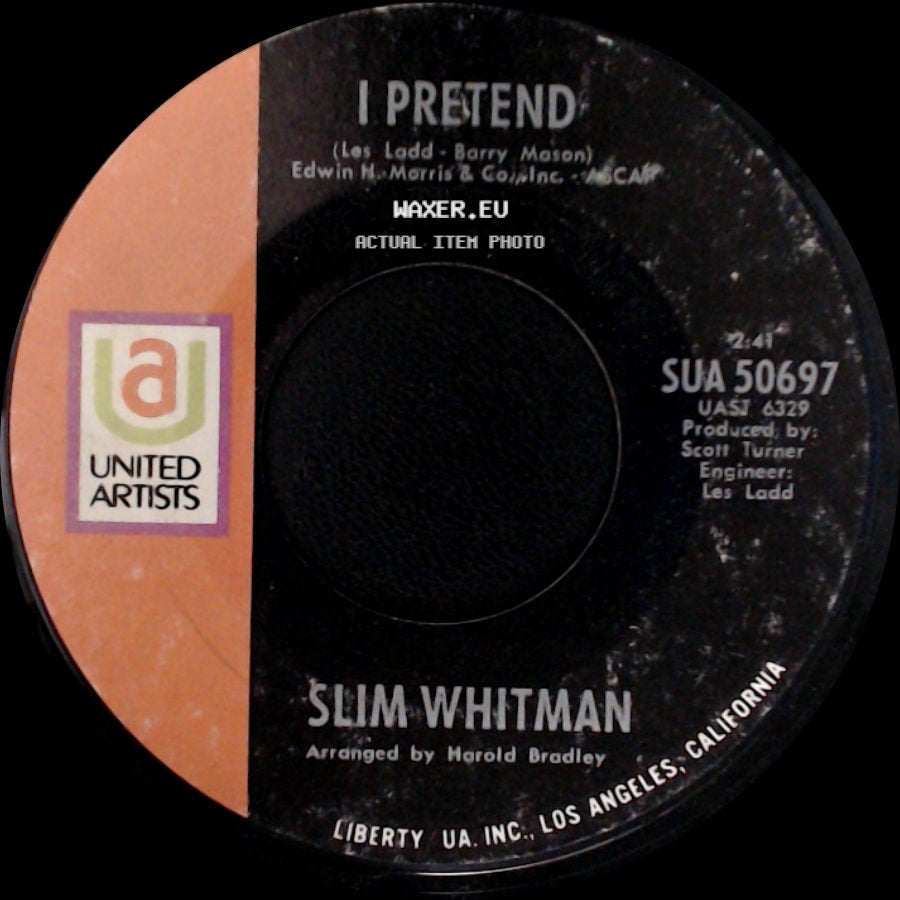 Slim Whitman - Shutters And Boards / I Pretend side B
