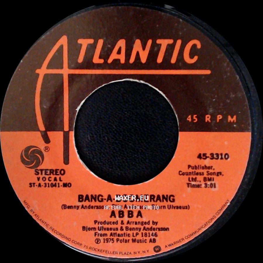 Abba - I Do, I Do, I Do, I Do, I Do / Bang-A-Boomerang side B