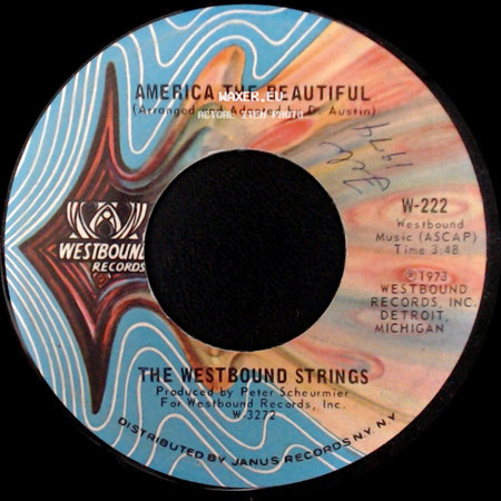 The Westbound Strings / Byron Mac Gregor - America The Beautiful / Americans side A
