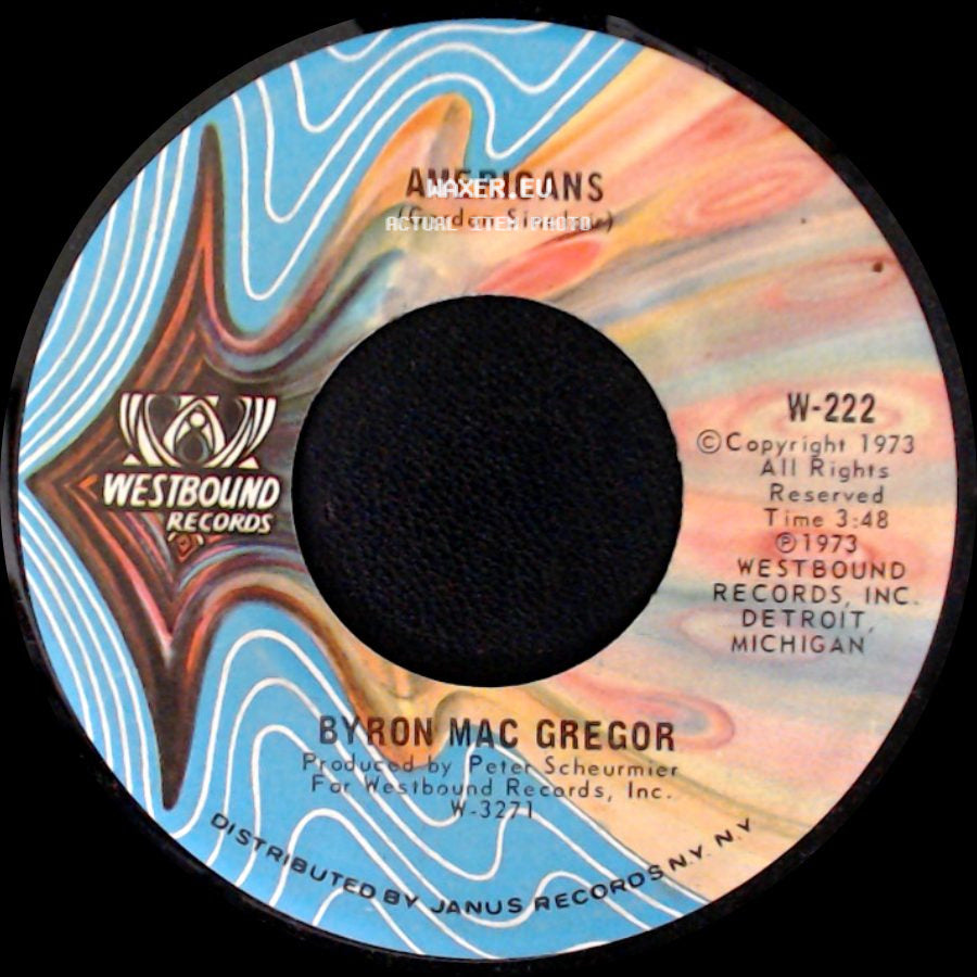 The Westbound Strings / Byron Mac Gregor - America The Beautiful / Americans side B
