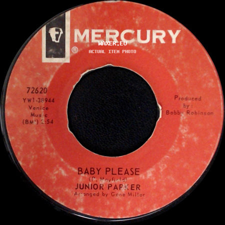 Junior Parker - Just Like A Fish / Baby Please side B
