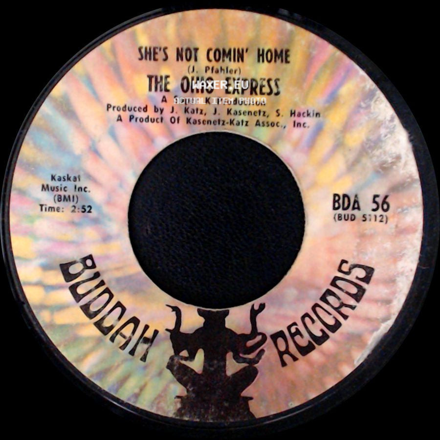 The Ohio Express - Down At Lulu's / She's Not Comin' Home side B