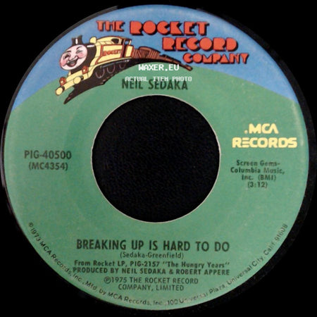 Neil Sedaka - Nana's Song / Breaking Up Is Hard To Do side B