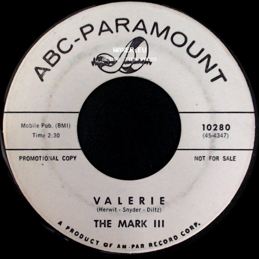 The Mark Iii - Valerie / Man side A