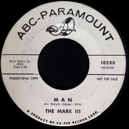 The Mark Iii - Valerie / Man side B