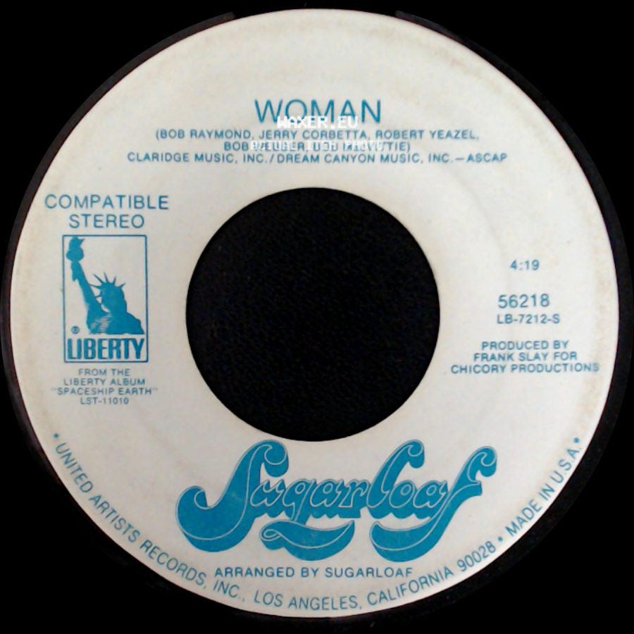 Sugarloaf - Woman / Tongue In Cheek side A