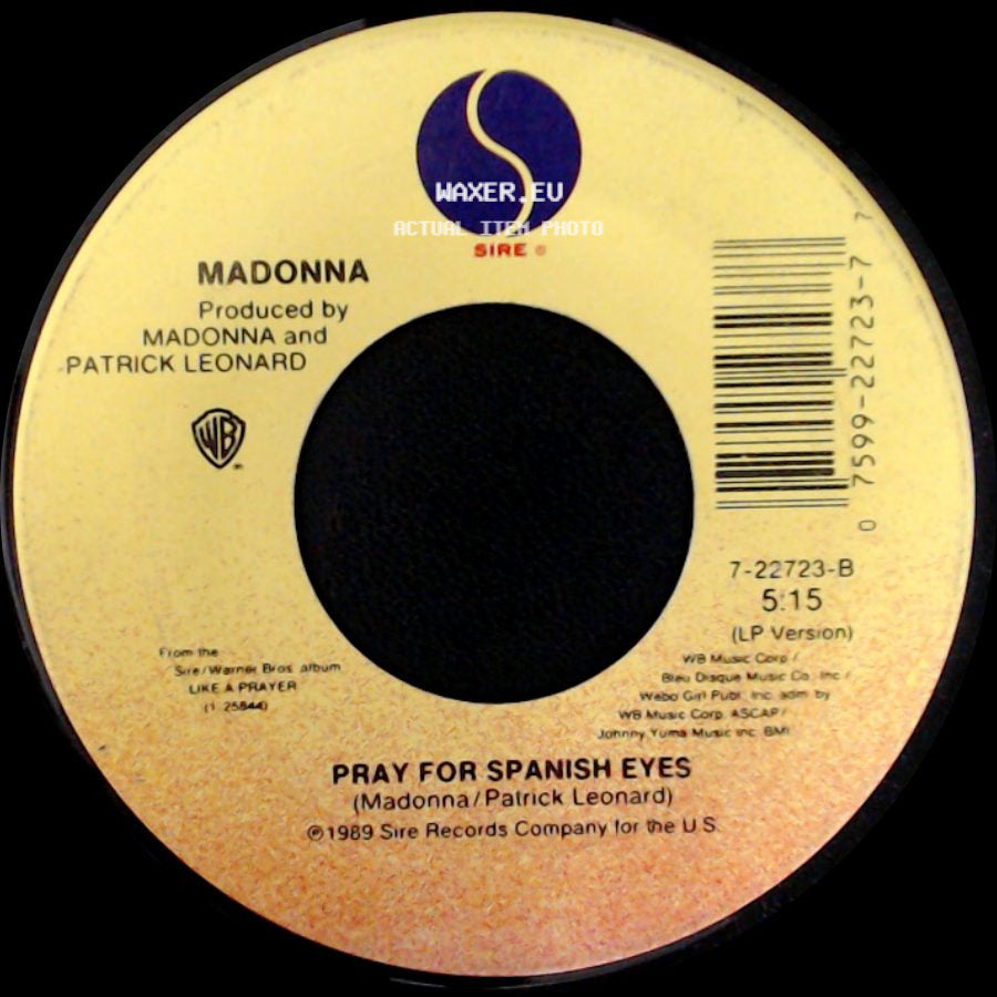 Madonna - Pray For Spanish Eyes / Oh Father side A