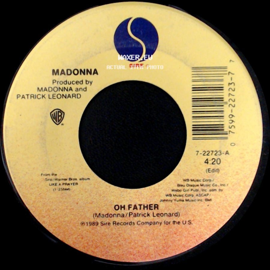 Madonna - Pray For Spanish Eyes / Oh Father side B
