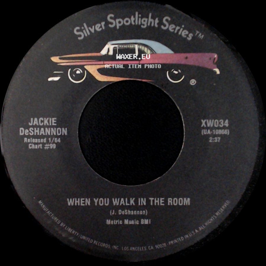 Jackie Deshannon - When You Walk In The Room / Put A Little Love In Your Heart side A