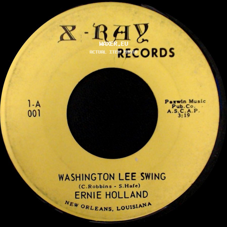 Ernie Holland - The Medley / Washington Lee Swing side B