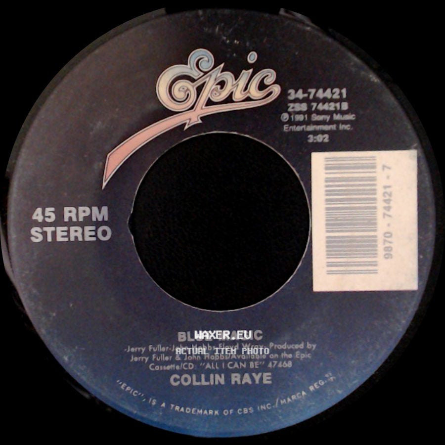 Collin Raye - Blue Magic / In This Life side A