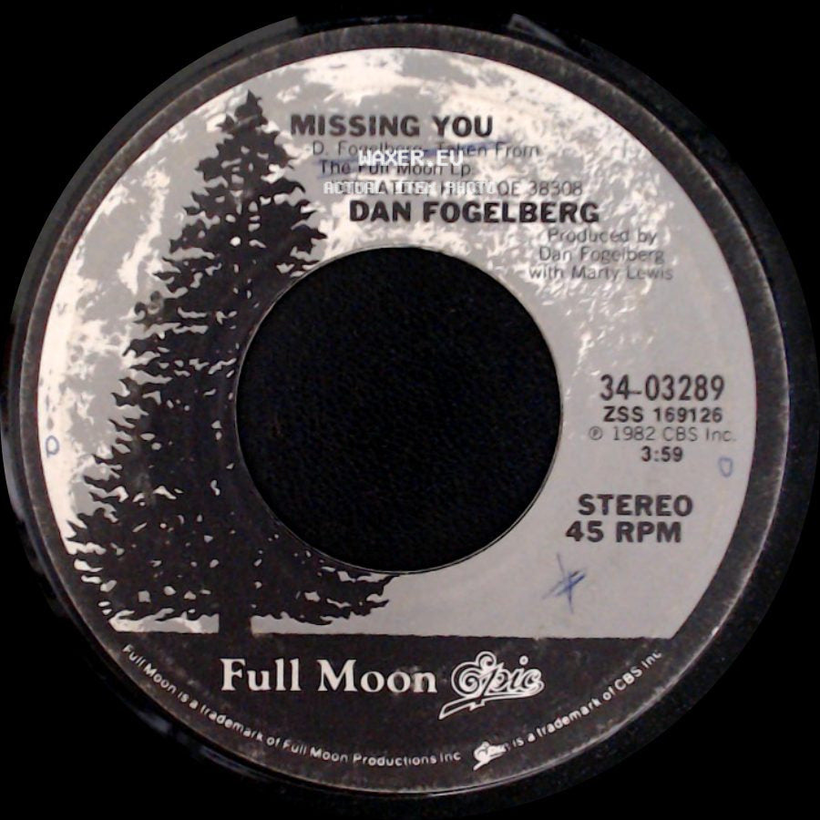 Dan Fogelberg - Hearts And Crafts / Missing You side B