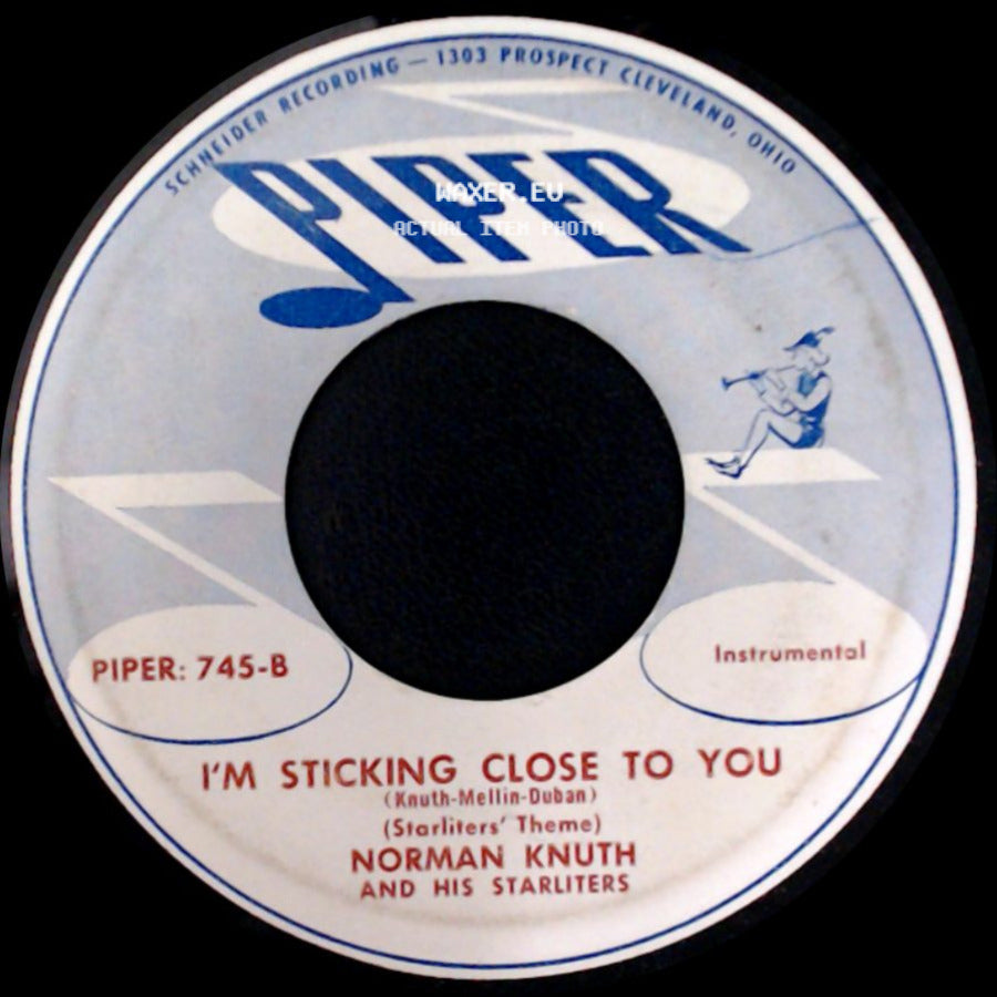 Norman Knuth And His Starliters - I'm Sticking Close To You / Wabash Blues side A