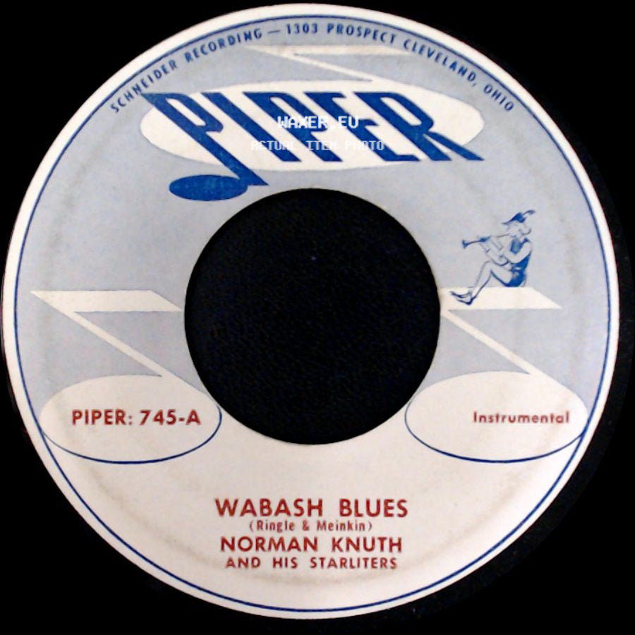Norman Knuth And His Starliters - I'm Sticking Close To You / Wabash Blues side B