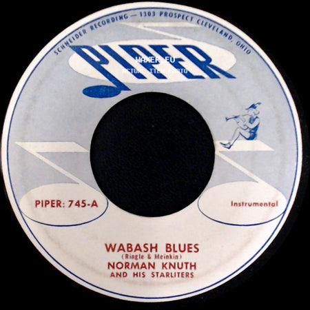 Norman Knuth And His Starliters - I'm Sticking Close To You / Wabash Blues side B
