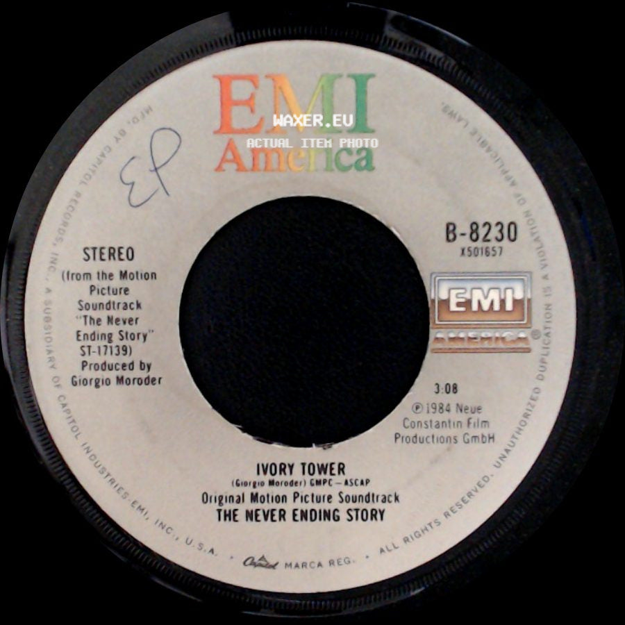 Limahl - Never Ending Story / Ivory Tower side B