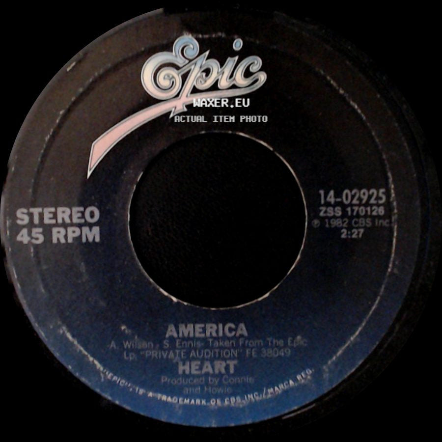 Heart - America / This Man Is Mine side A