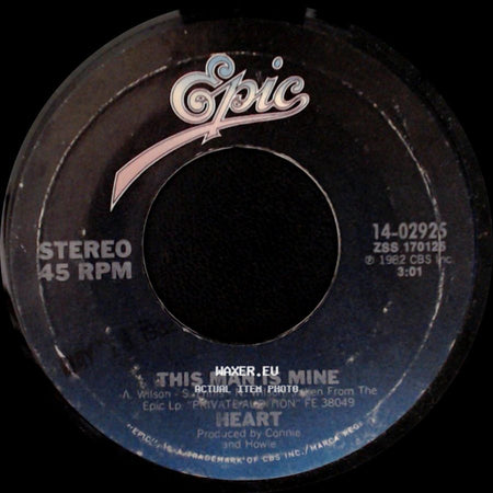 Heart - America / This Man Is Mine side B