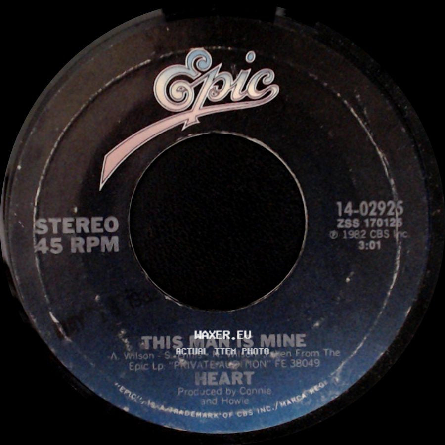 Heart - America / This Man Is Mine side B