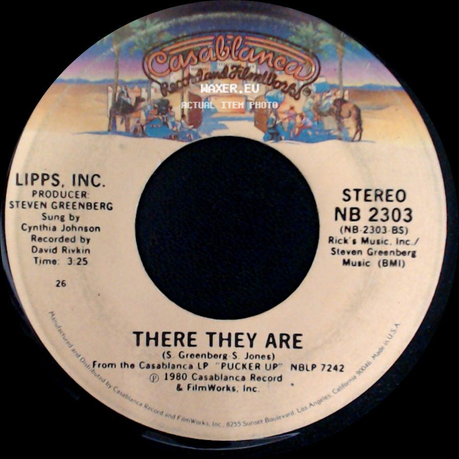 Lipps, Inc. - There They Are / How Long side A