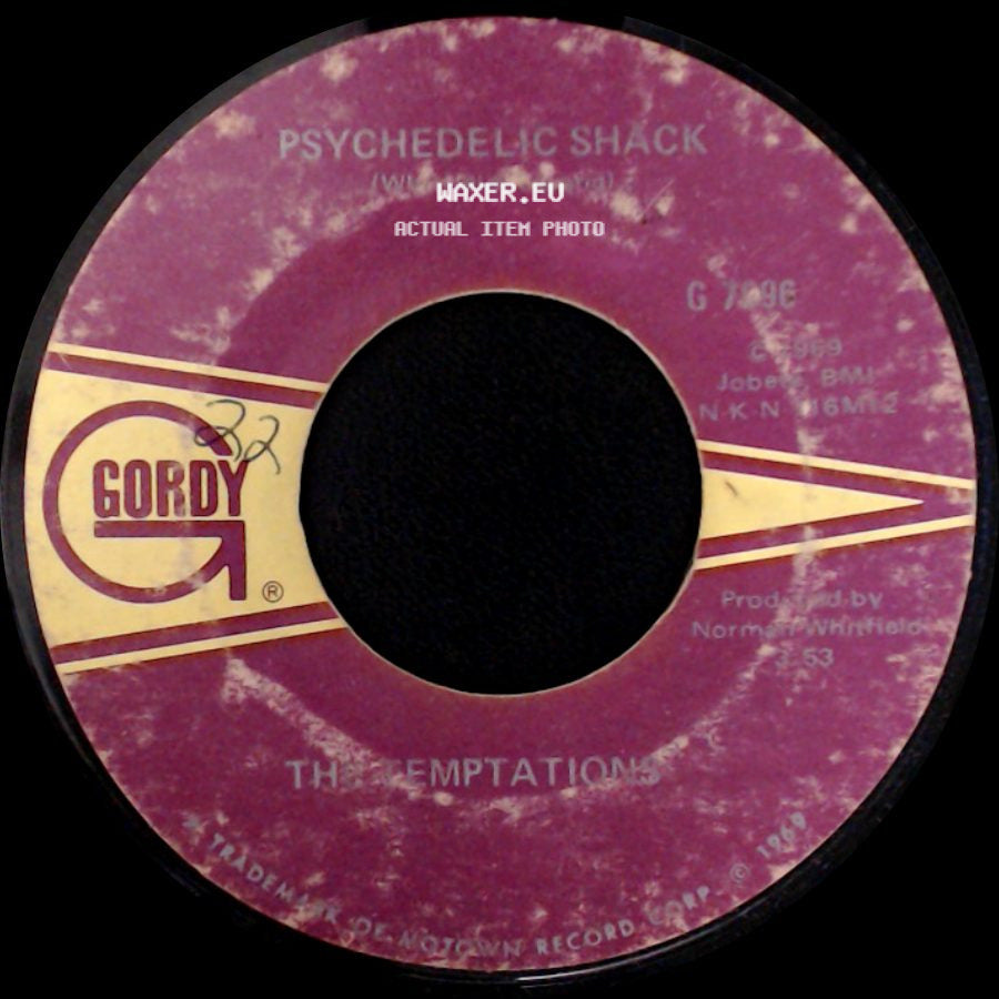The Temptations - Psychedelic Shack / That's The Way Love Is side A