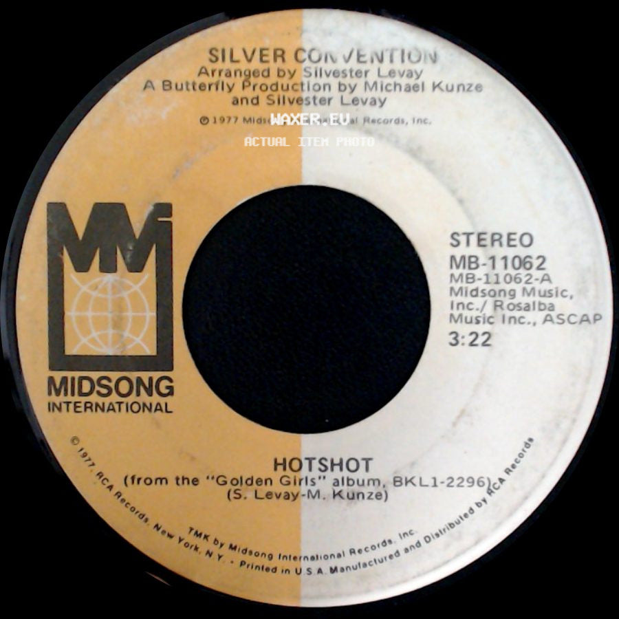 Silver Convention - Save Me '77 / Hotshot side B
