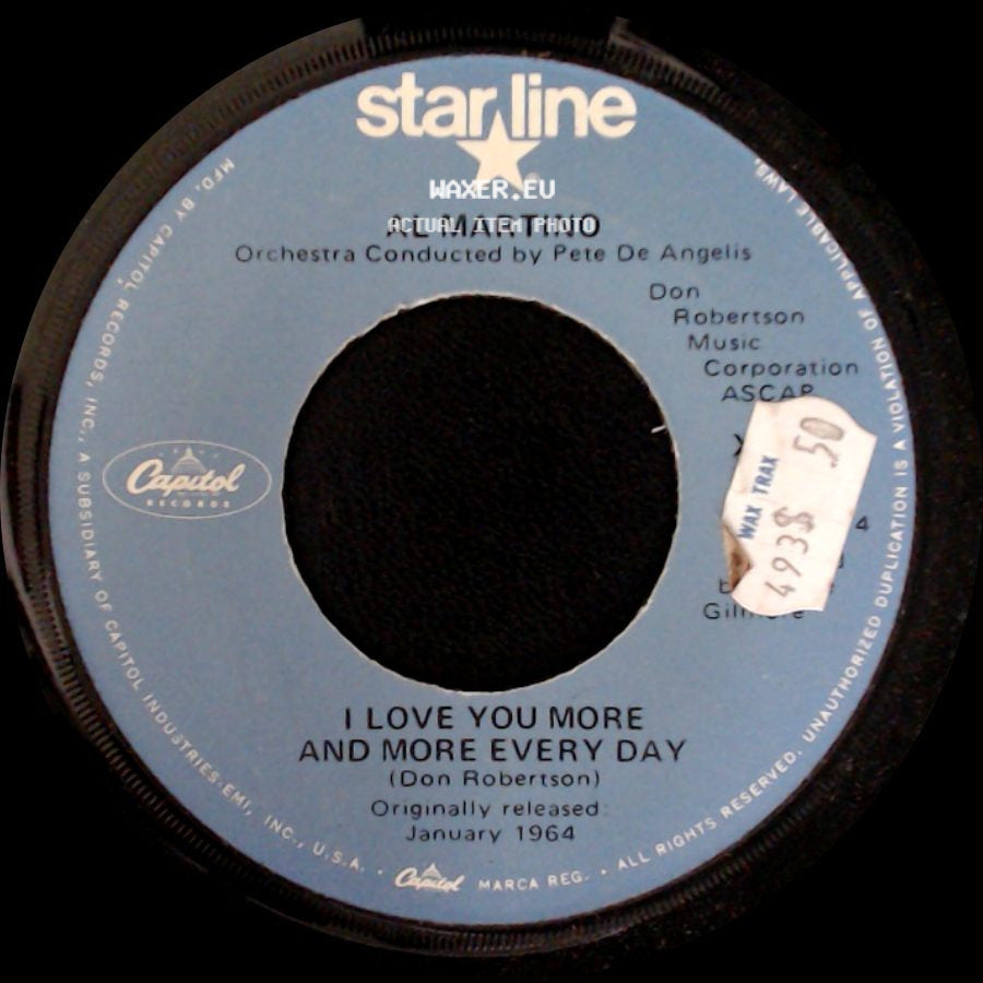 Al Martino - I Love You More And More Every Day / Daddy's Little Girl side A