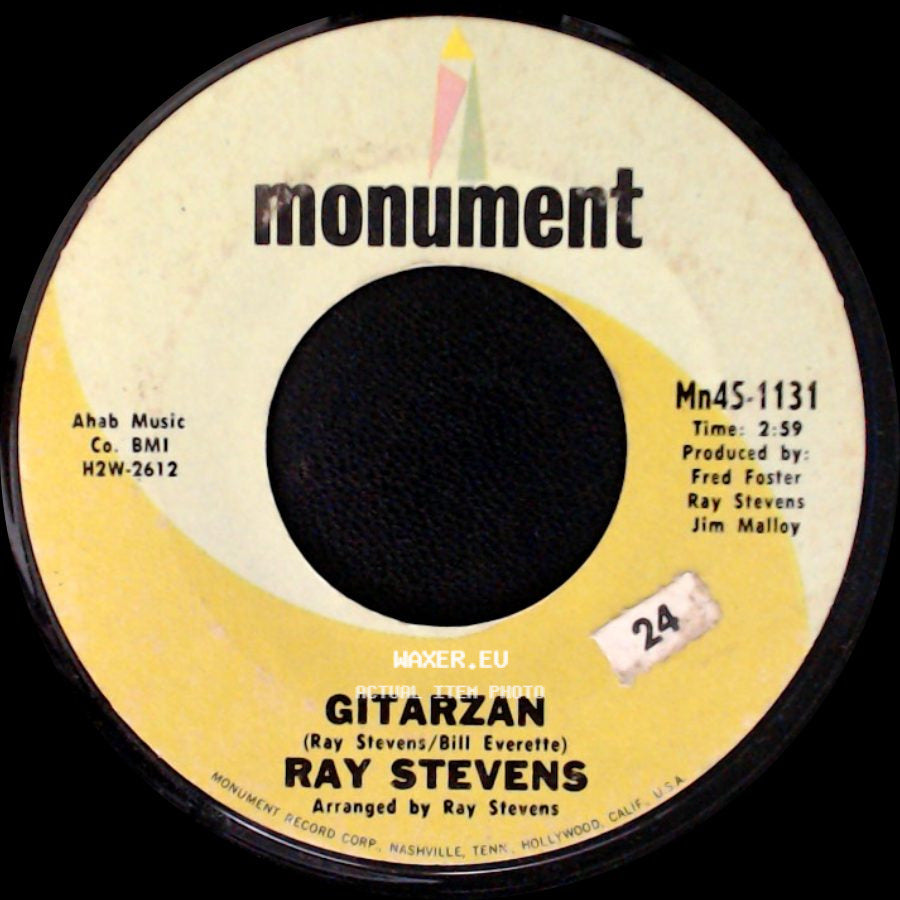 Ray Stevens - Bagpipes - That's My Bag / Gitarzan side B